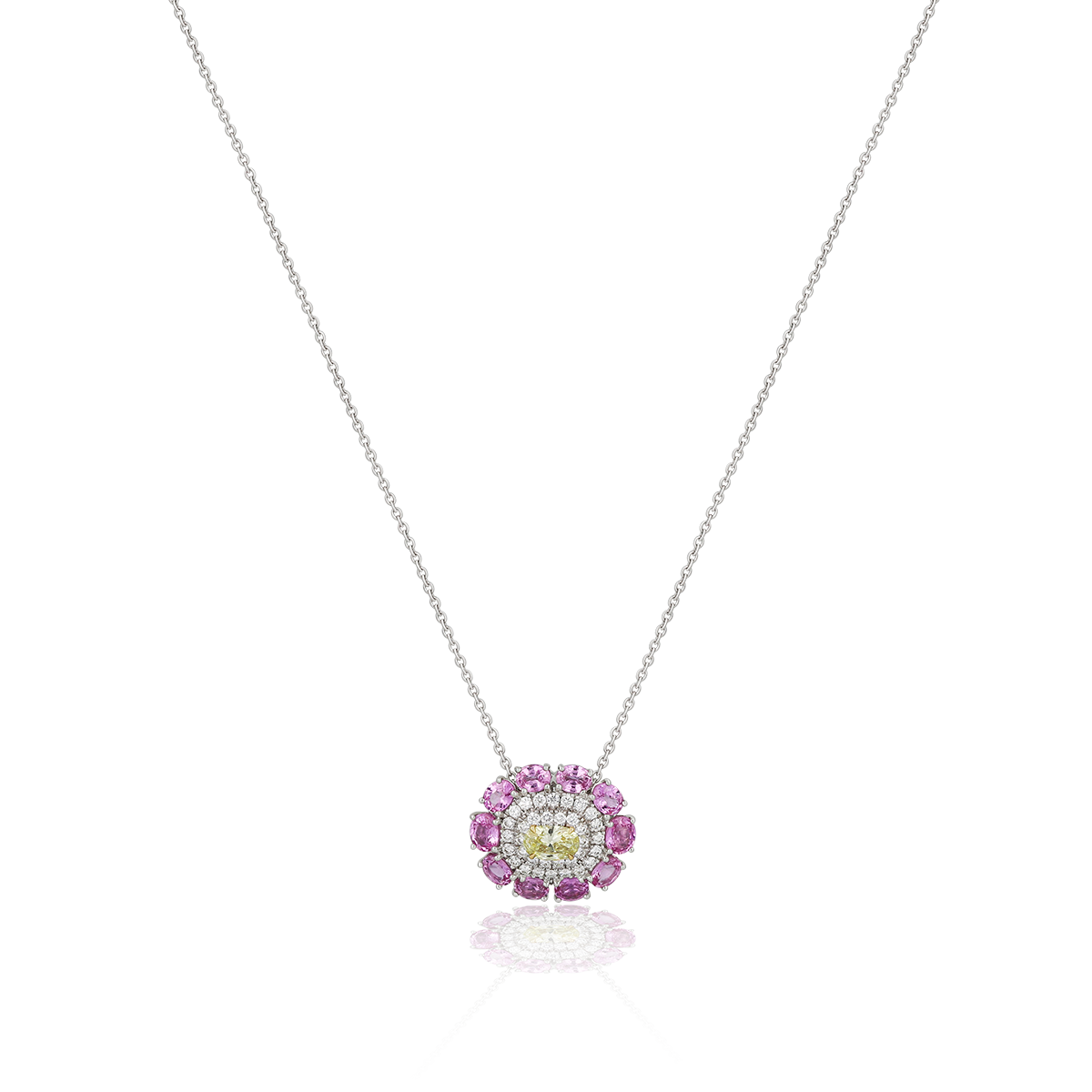 Pink Sapphire Pendant