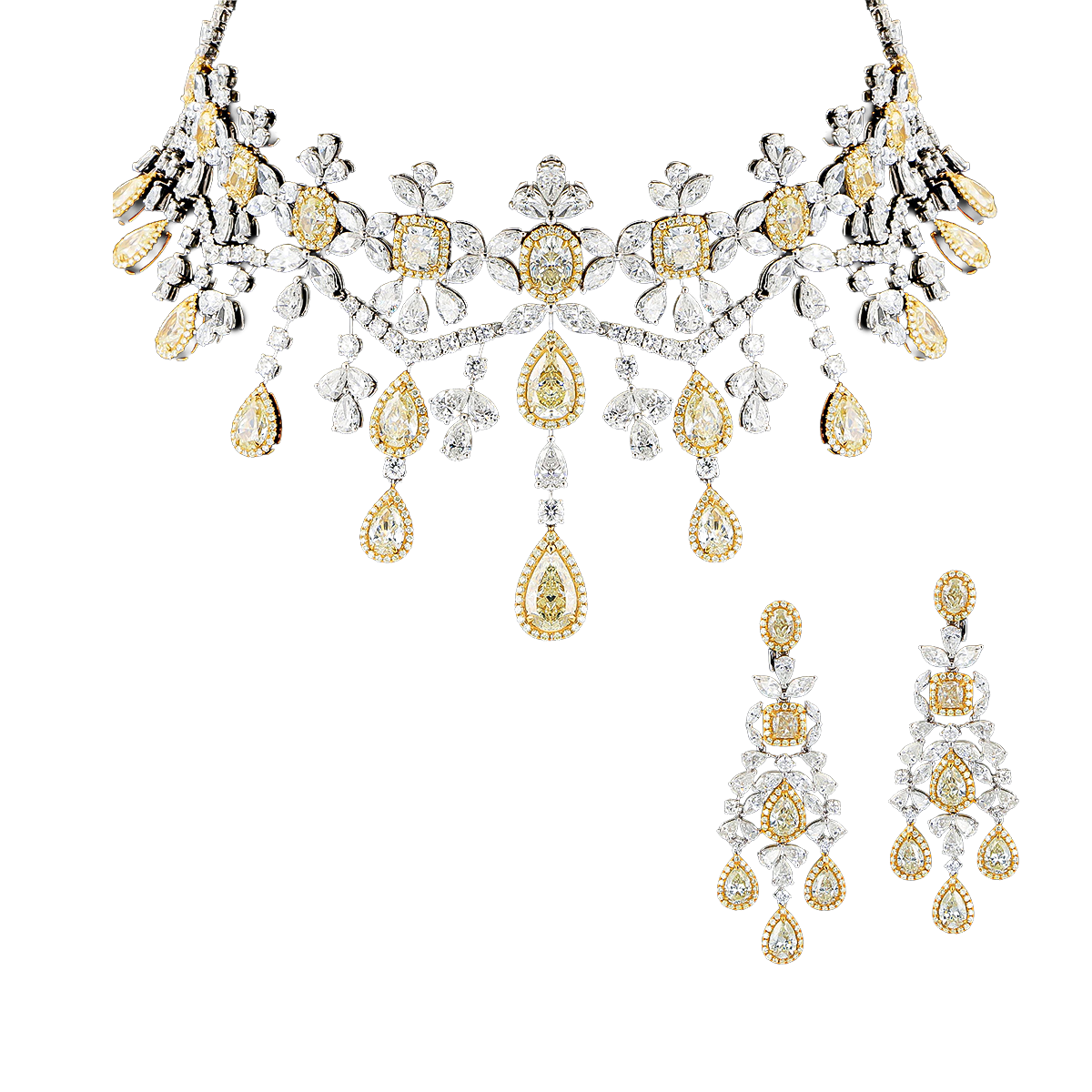 Yellow Diamond Princess Set