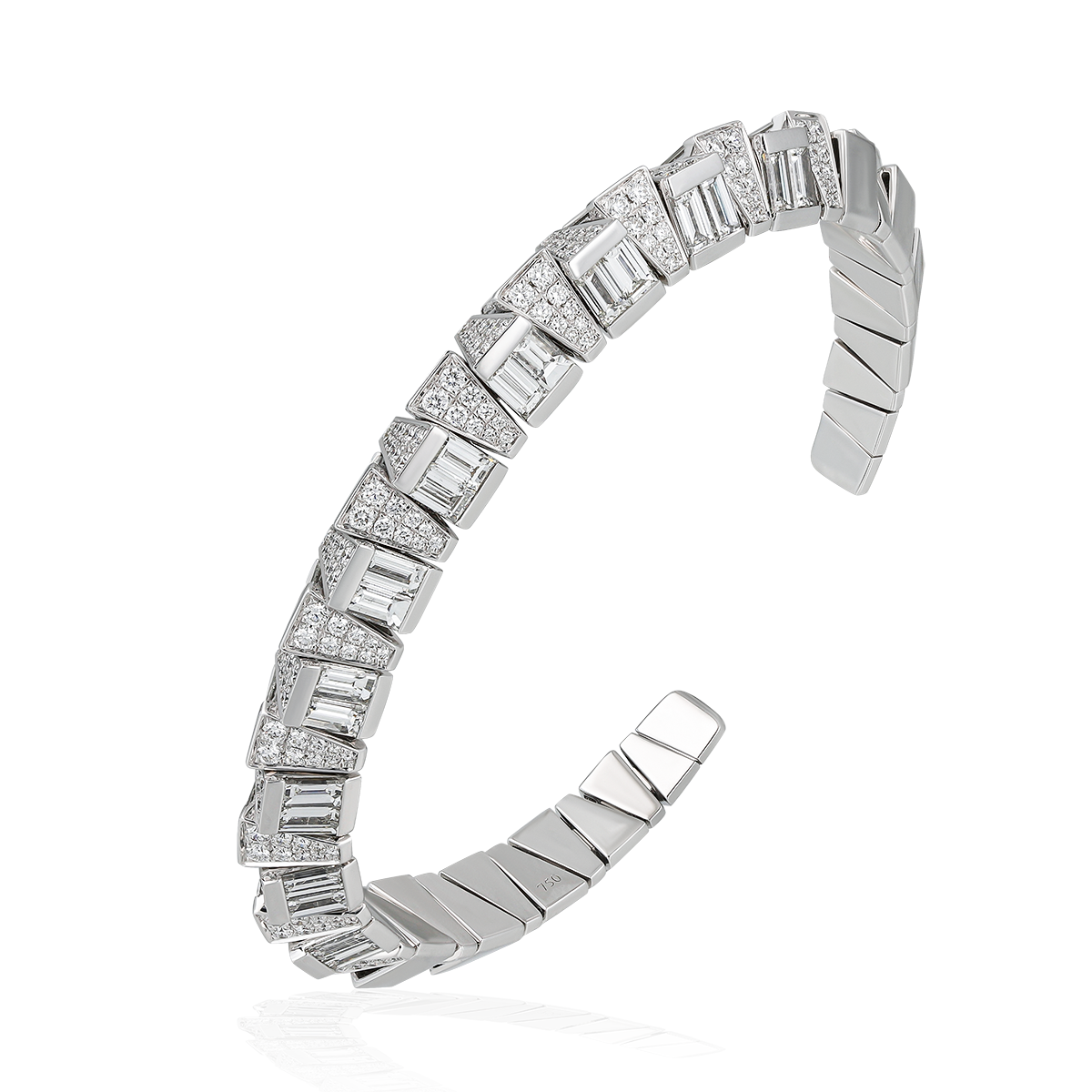 Statement Diamond Bangle