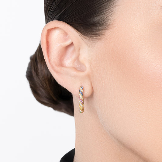 Diamond & Colored Stone Earrings