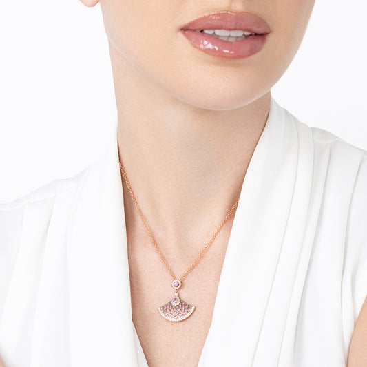 Diamond & Sapphire Necklace