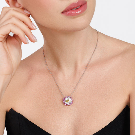 Pink Sapphire Pendant