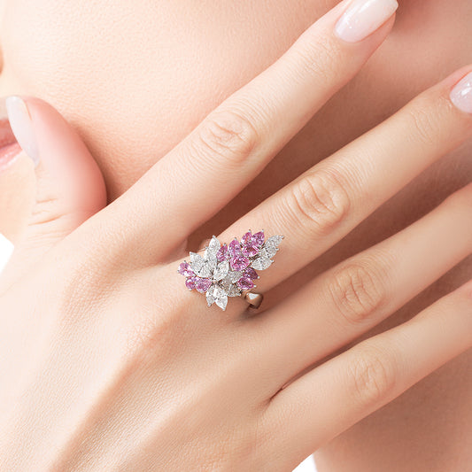 Pink Sapphire Ring