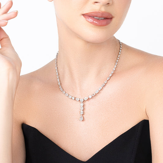 Solitaire Diamond Necklace