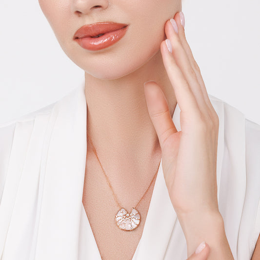 Diamond & Mother of Pearl Pendant