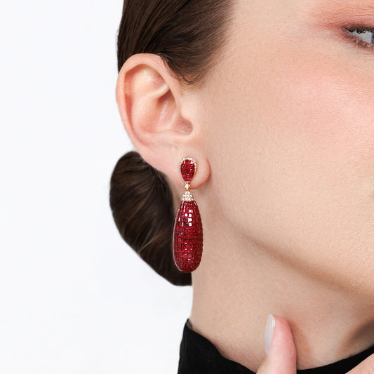 Ruby Earrings