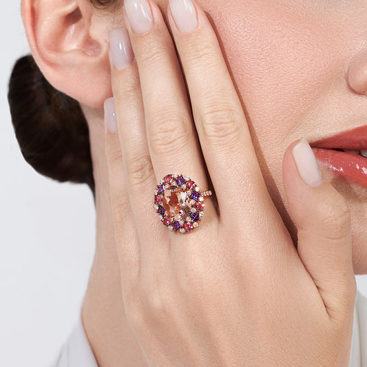 Morganite Ring