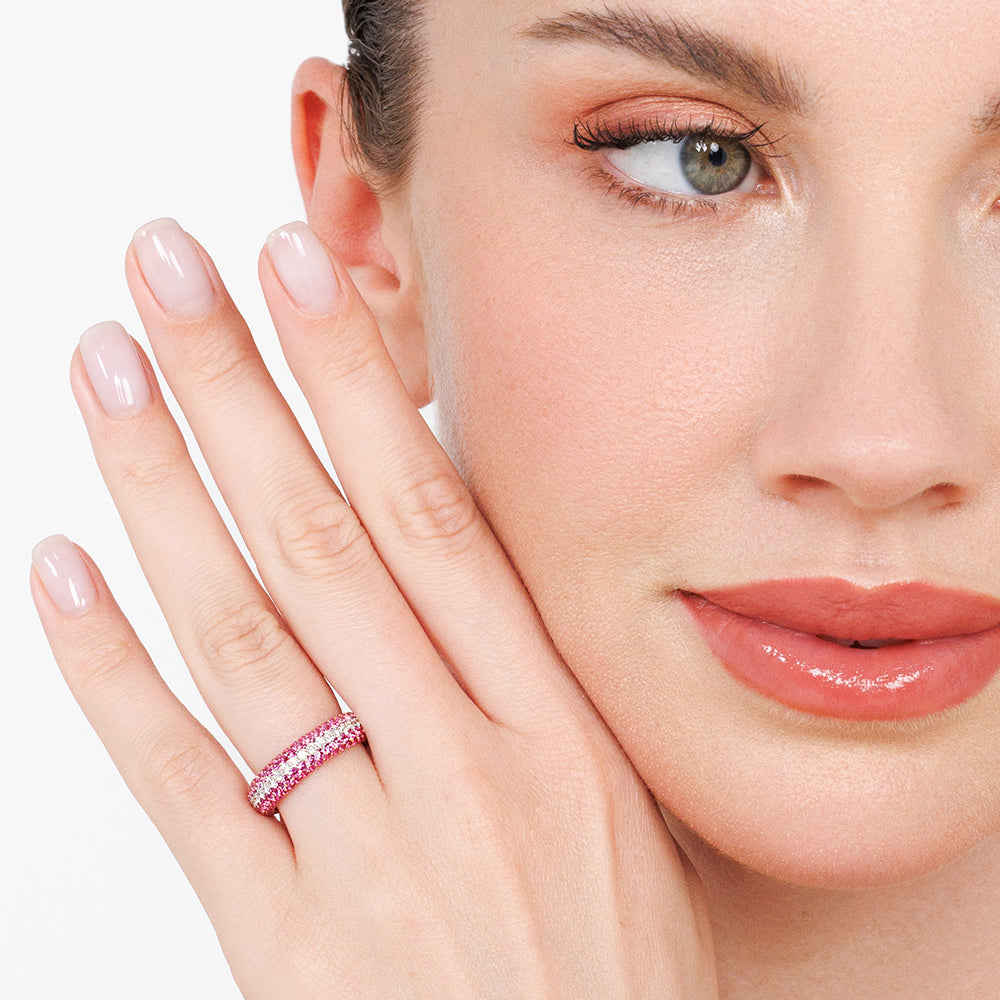Pink Sapphire Ring