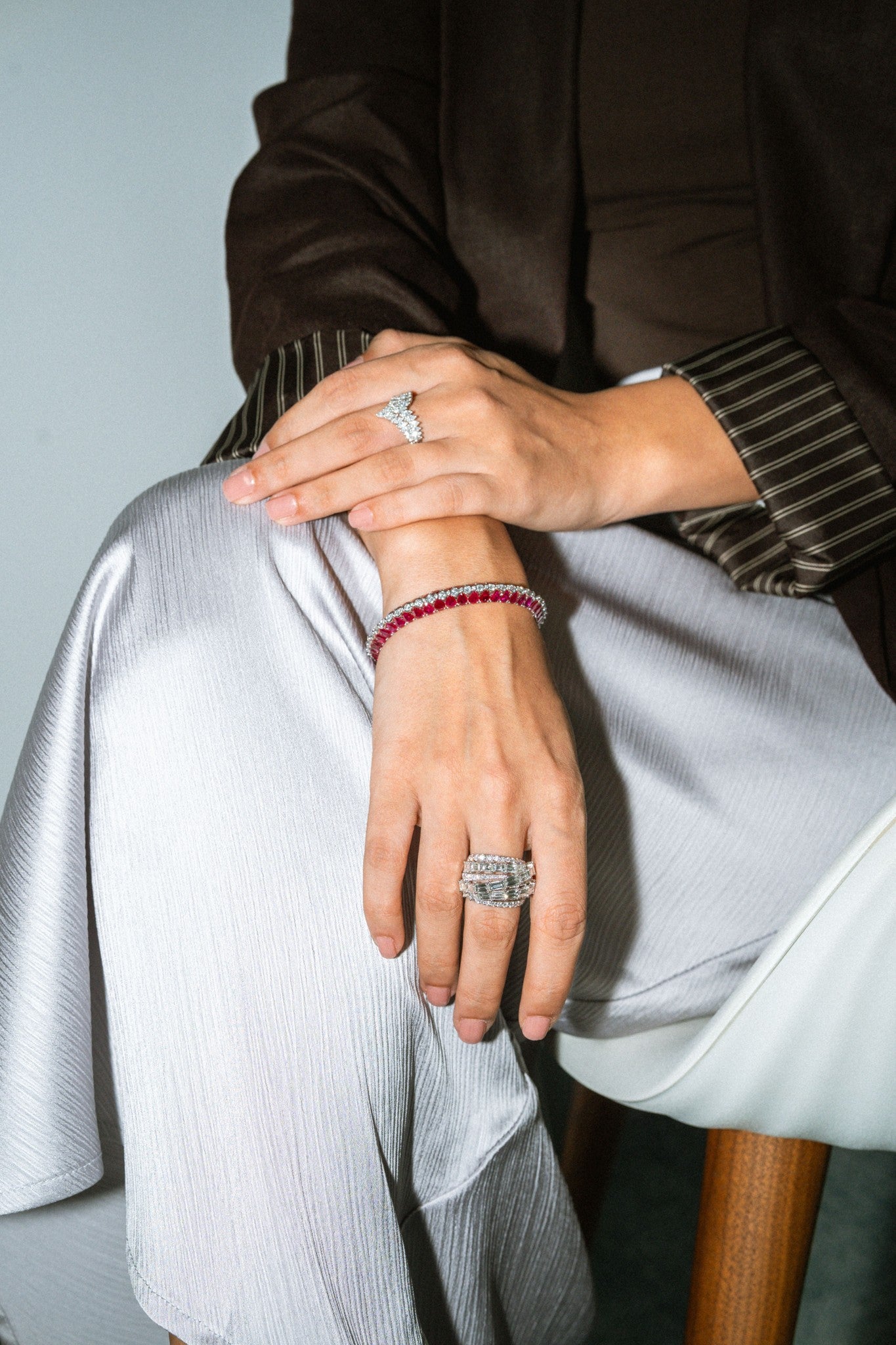 Multi-Band Diamond Ring