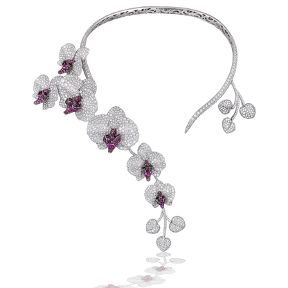 Diamond Orchidee Necklace