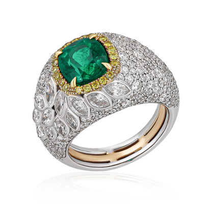 Colombian Emerald Ring