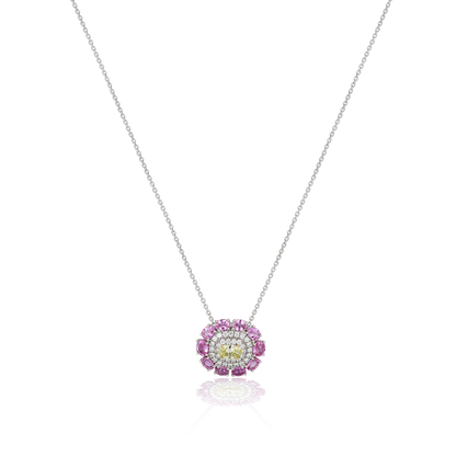 Pink Sapphire Pendant