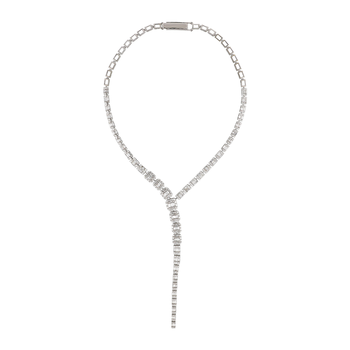 Long Diamond Necklace