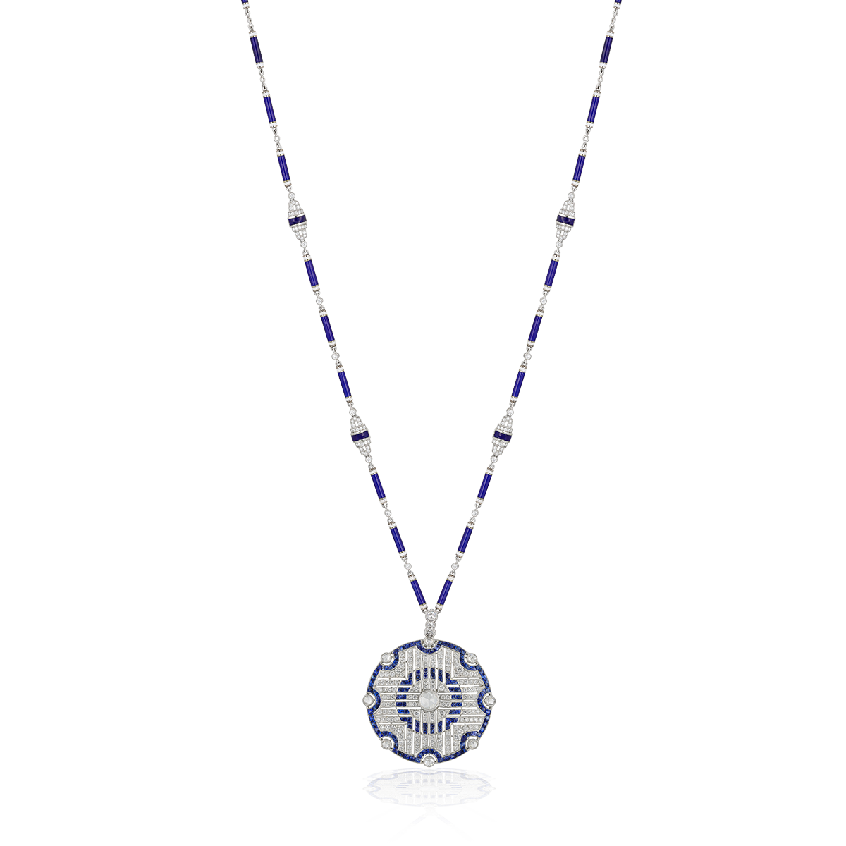 Sapphire Strand Pendant