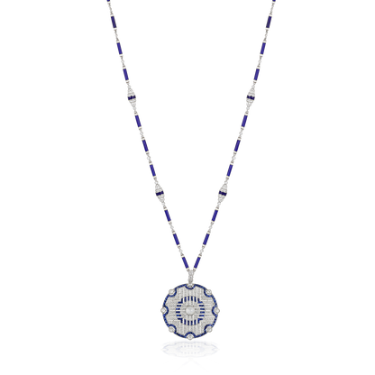 Sapphire Strand Pendant