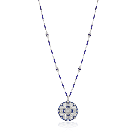 Sapphire Strand Pendant
