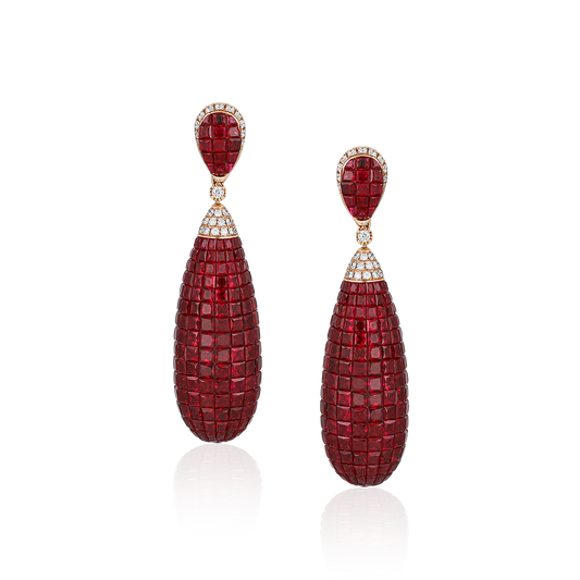 Ruby Earrings