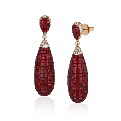 Ruby Earrings