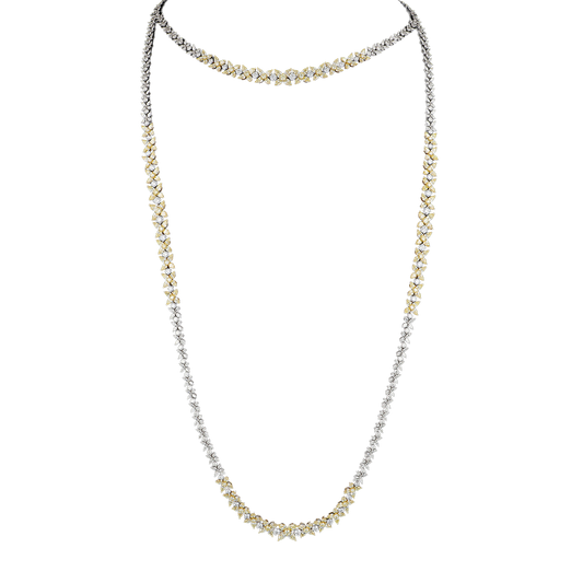 Yellow-White Diamond Chain
