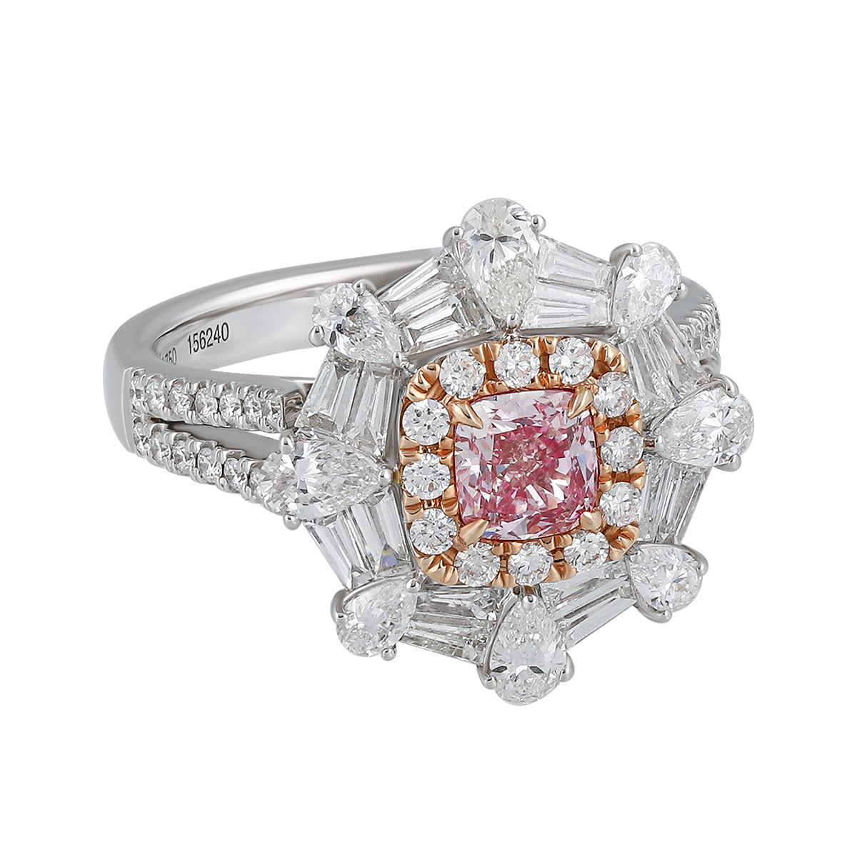 Coloured Diamond Ring