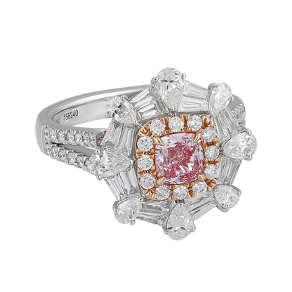 Coloured Diamond Ring
