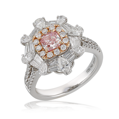 Coloured Diamond Ring