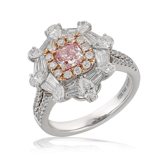 Coloured Diamond Ring