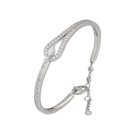 Diamond Loop Bangle