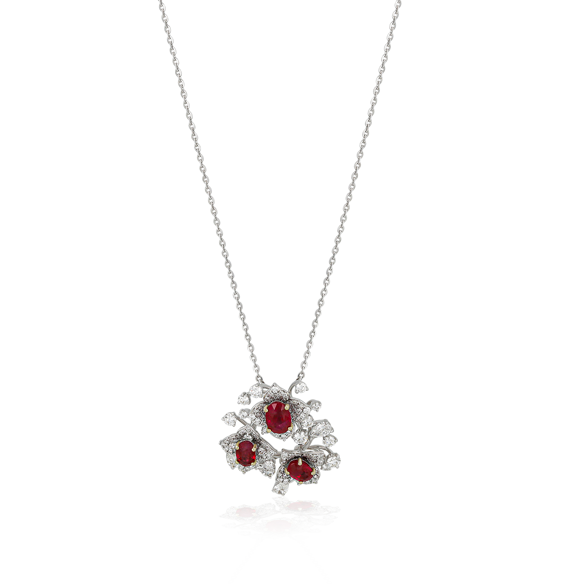 Diamond Ruby Pendant