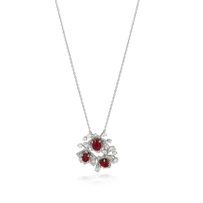 Diamond Ruby Pendant