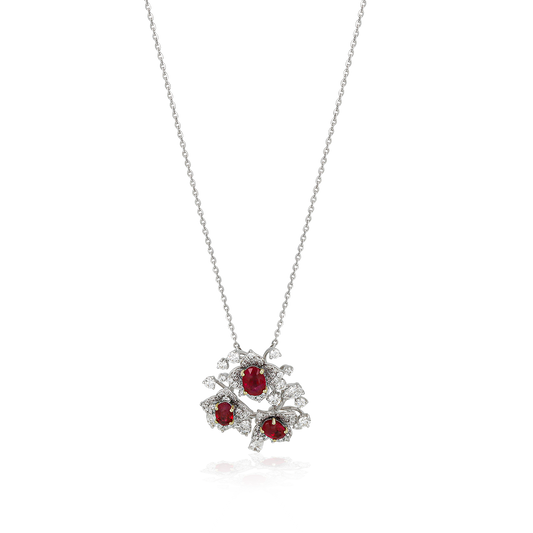 Diamond Ruby Pendant