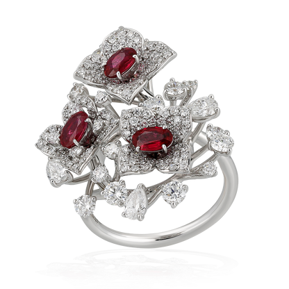 Diamond Ruby Ring