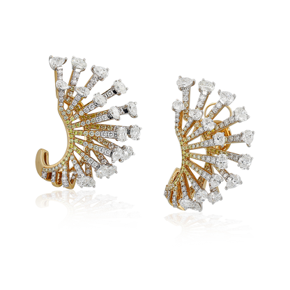 Elevated Diamond Earrings