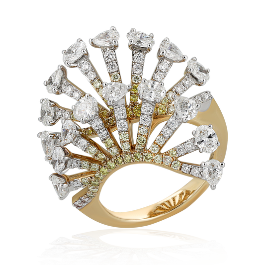 Elevated Diamond Ring