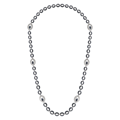 Diamond & Sapphire Long Chain
