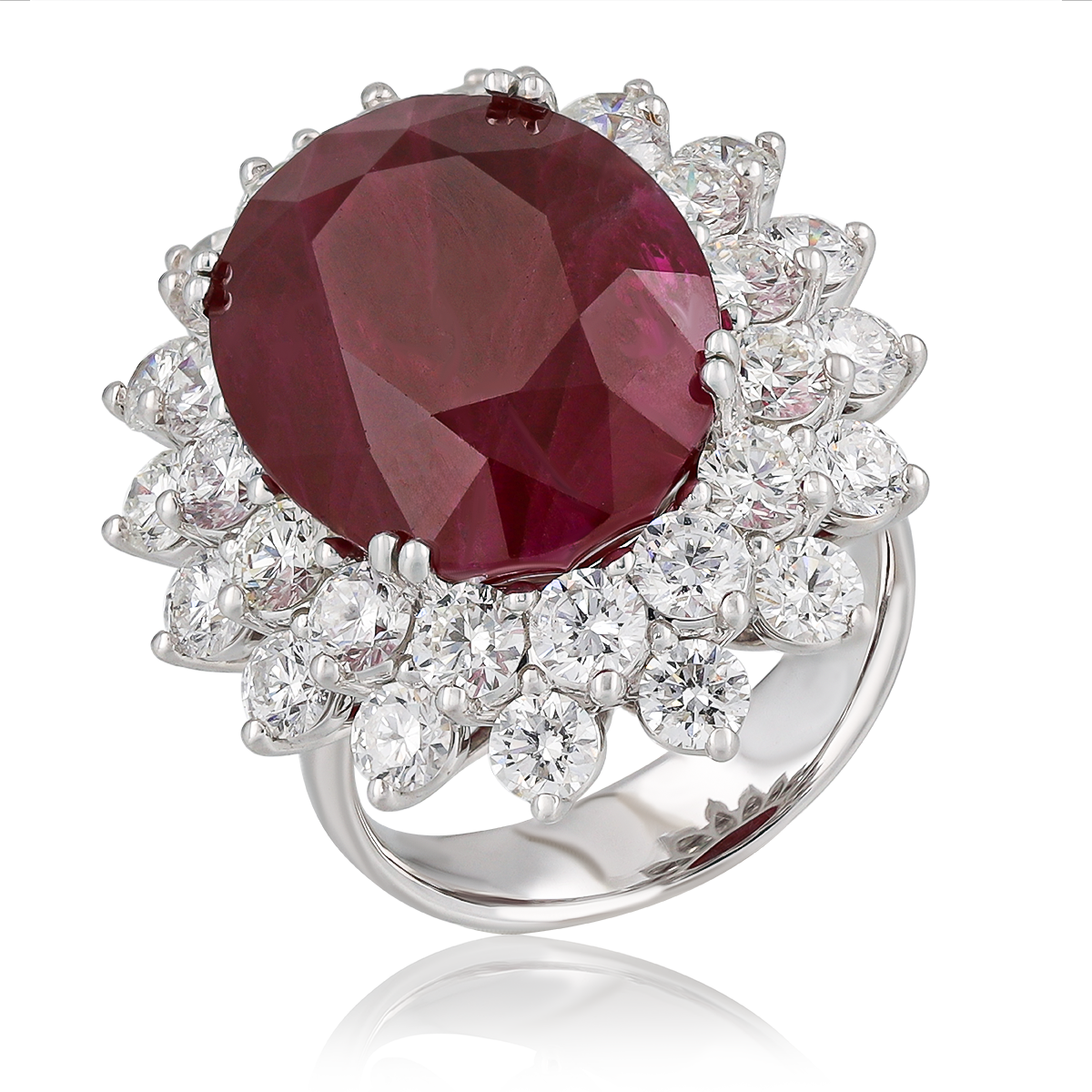 Diamond & Ruby Ring