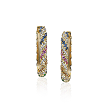 Diamond & Colored Stone Earrings