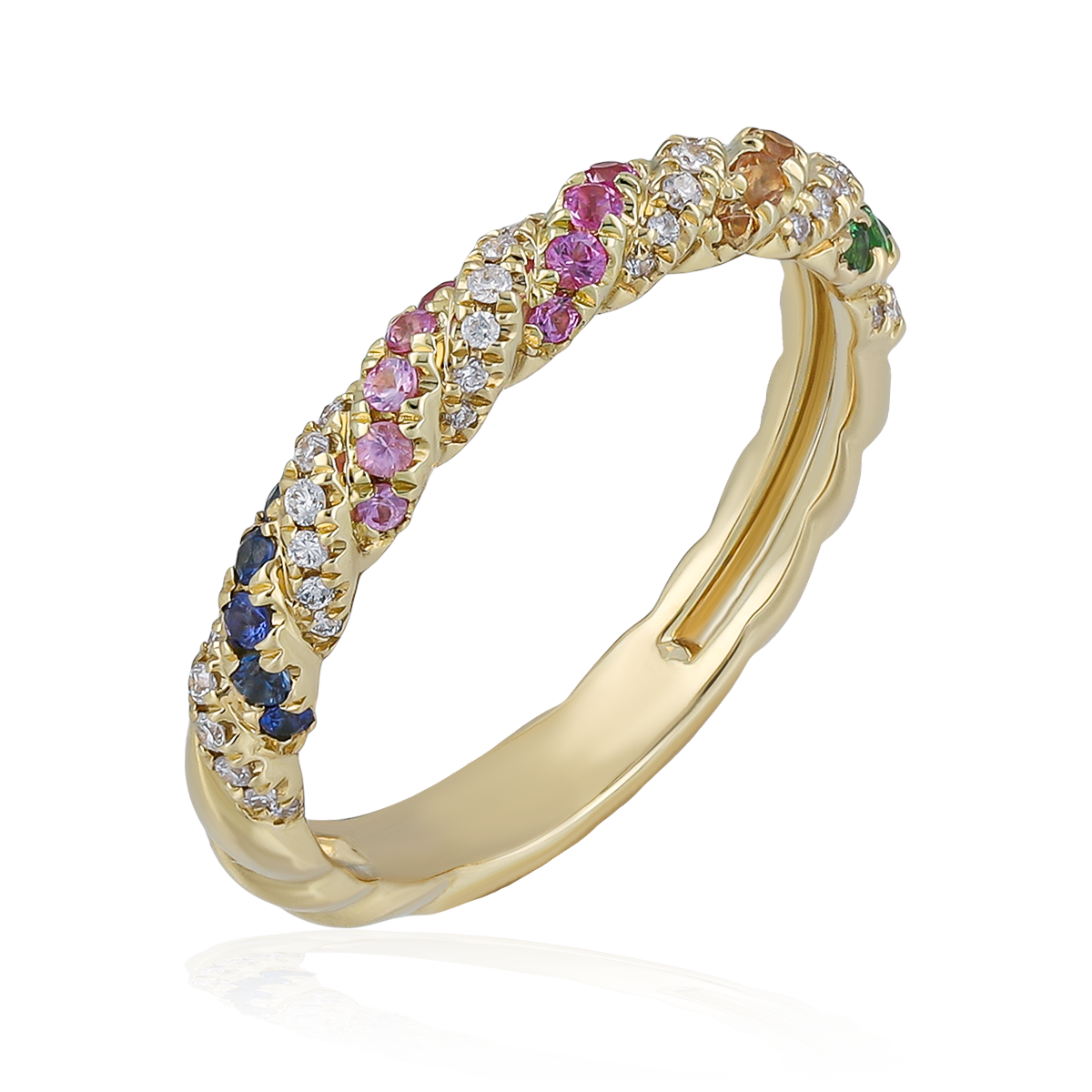 Diamond & Colored Stone Ring