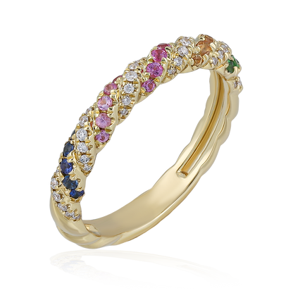 Diamond & Colored Stone Ring