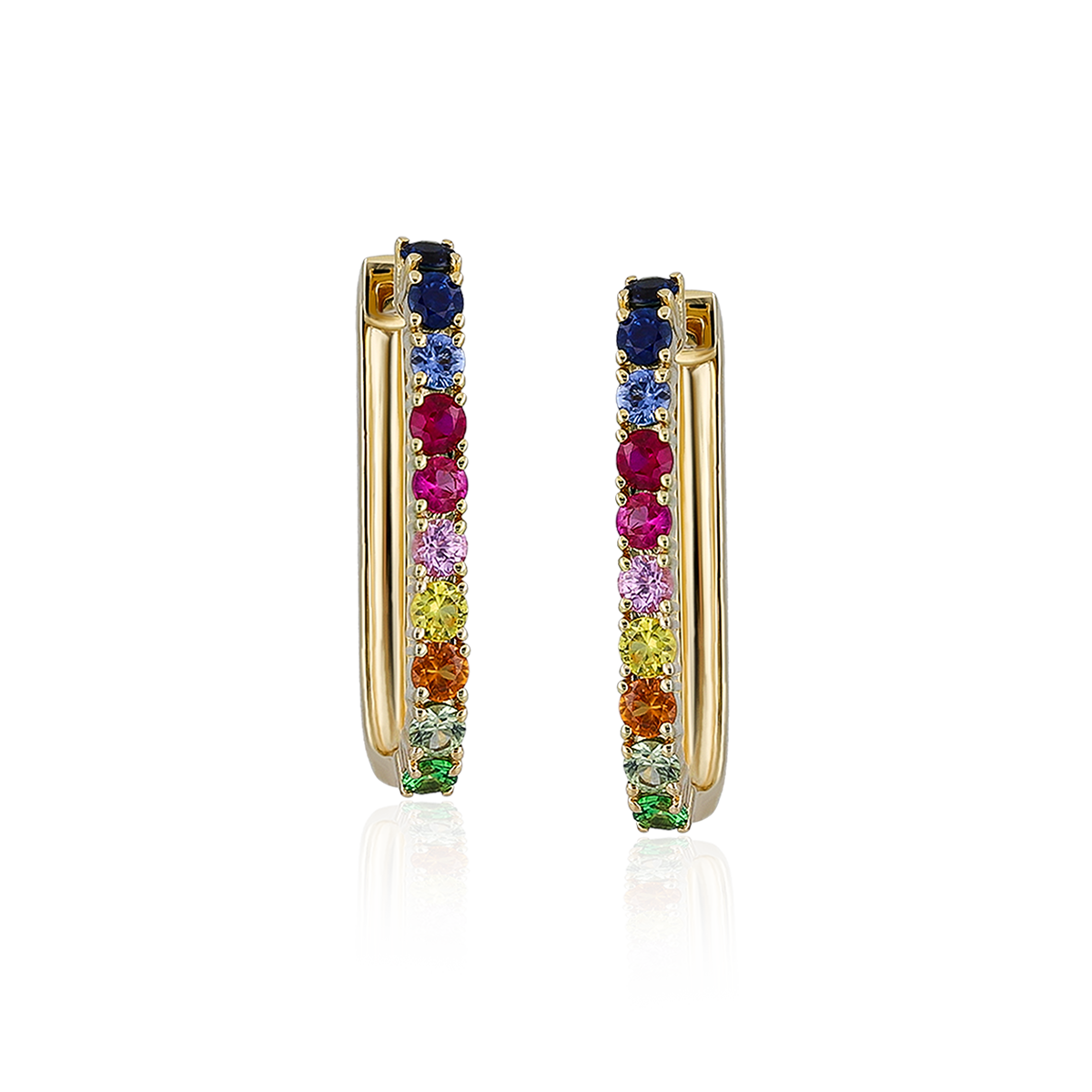 Diamond & Colored Stone Earrings