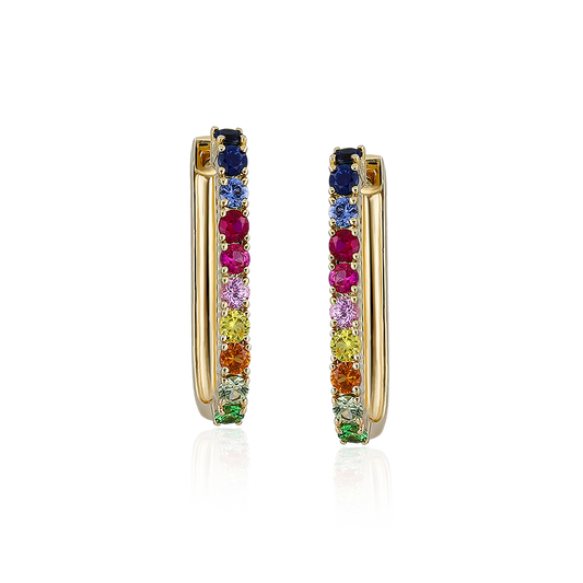 Diamond & Colored Stone Earrings