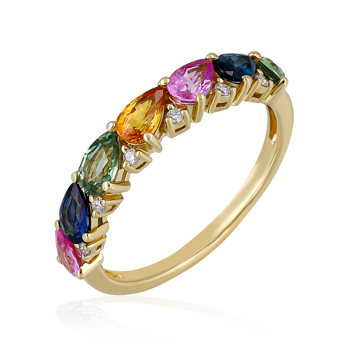 Diamond & Colored Stone Ring