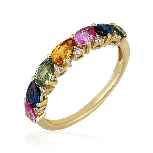 Diamond & Colored Stone Ring