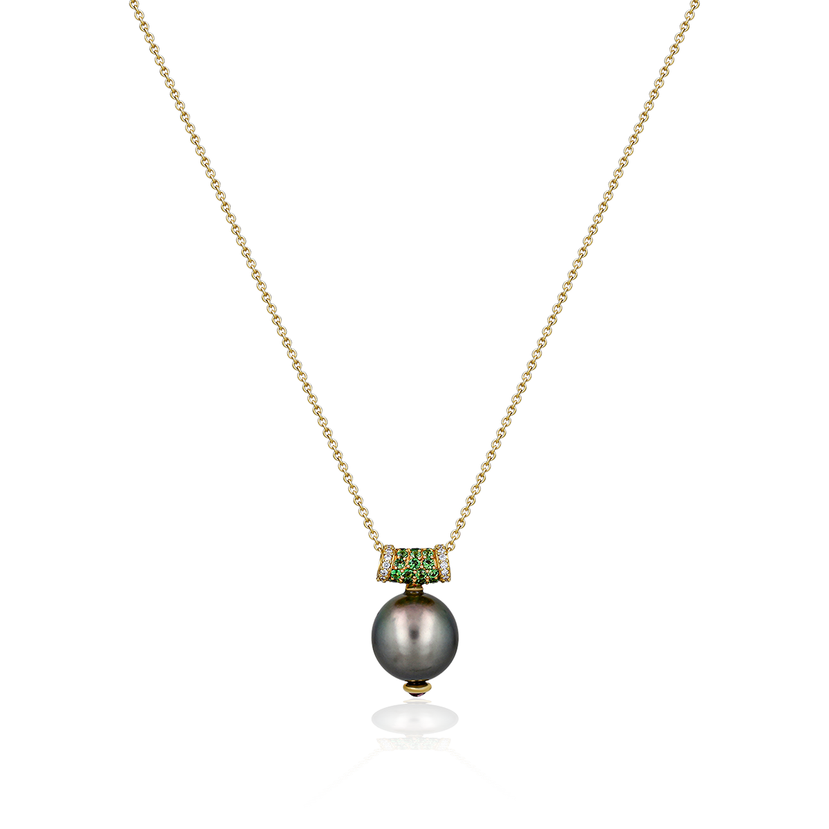 Gray Pearl Necklace