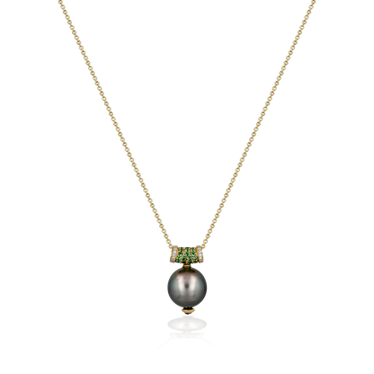 Gray Pearl Necklace