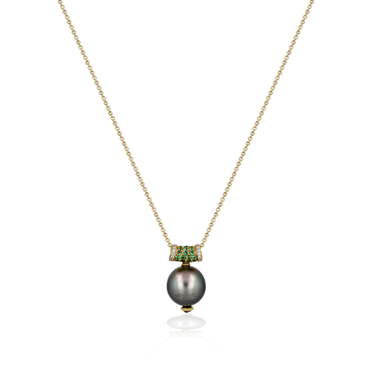 Gray Pearl Necklace