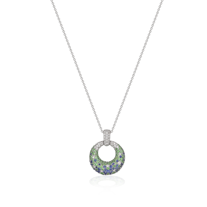 Diamond & Colored Stone Pendant