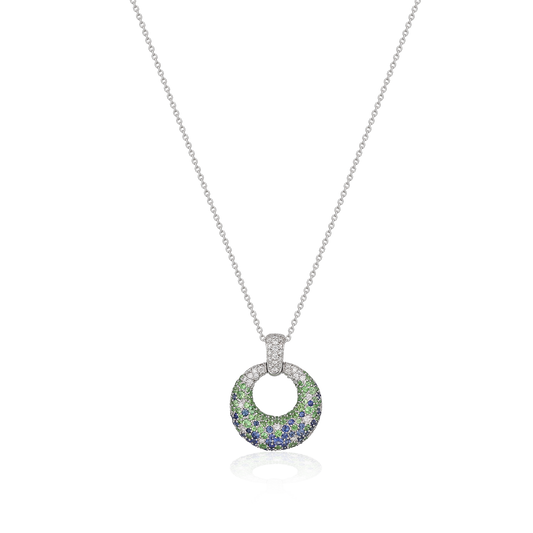Diamond & Colored Stone Pendant