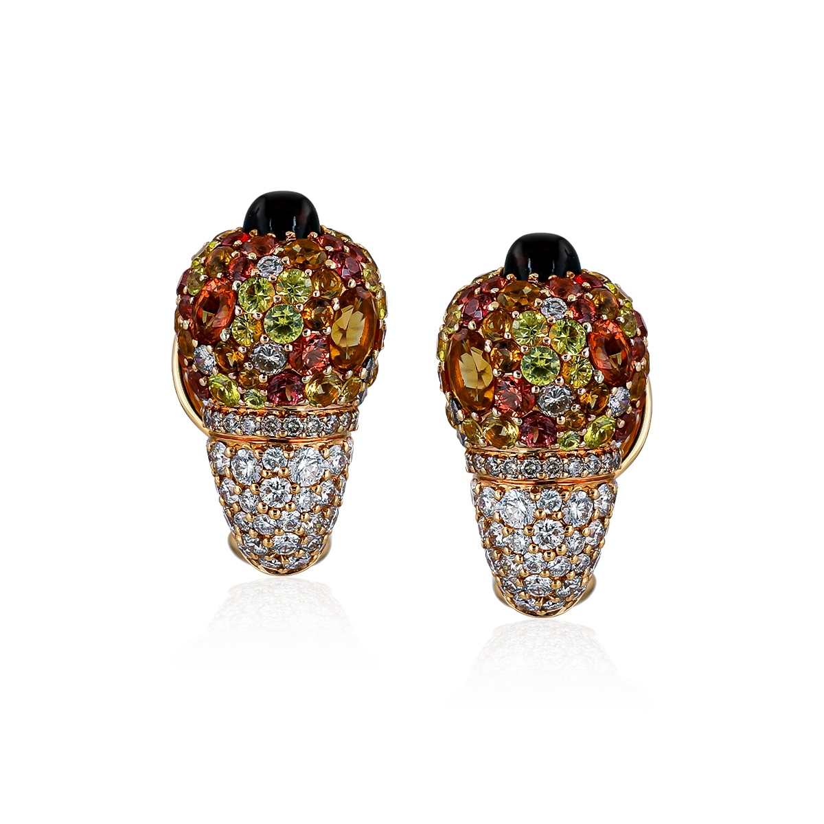 Diamond & Colored Stone Earrings
