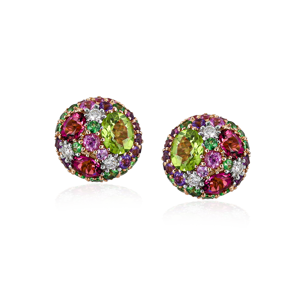 Diamond & Colored Stone Earrings
